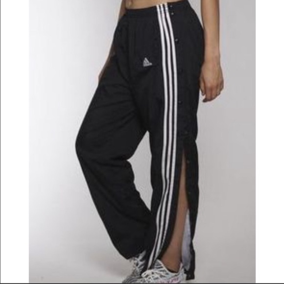adidas Other - Vintage Adidas Black White Stripes Breakaway Pants